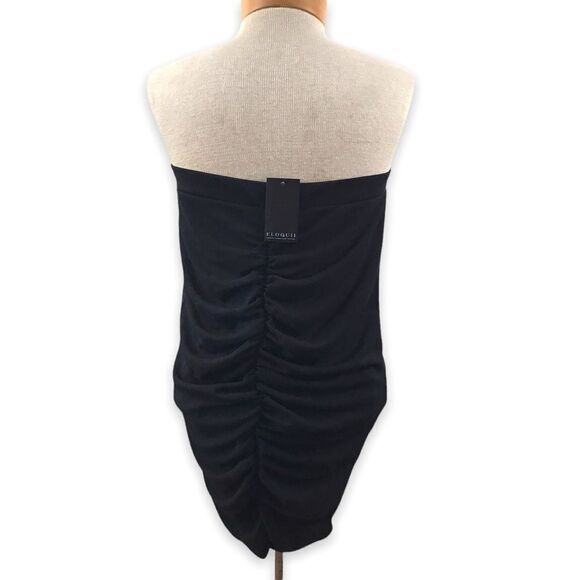 Bodycon strapless mini dress - Picture 2 of 9